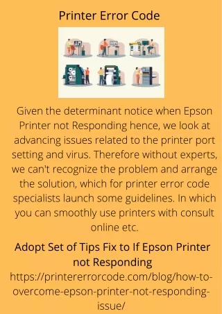 printer error code
