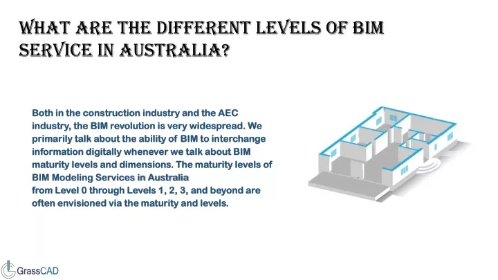 what are the different levels of bim service