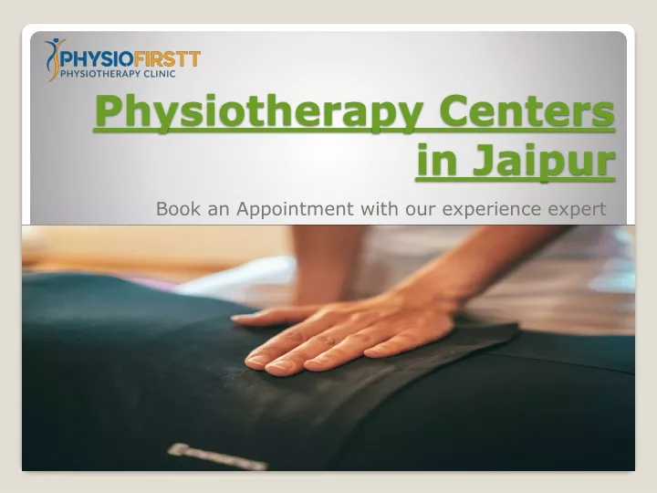 physiotherapy centers in jaipur