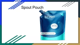 spout pouch