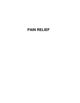 Top pain relief solutions