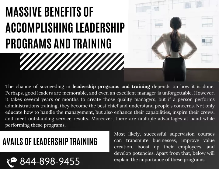 massive benefits of accomplishing leadership