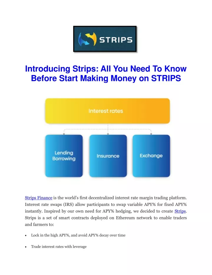 introducing strips all you need to know before
