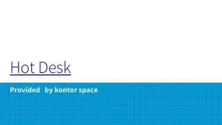 hot desk
