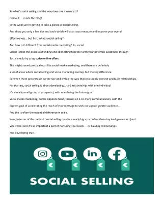 Tips of selling on social media-converted