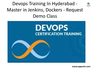 Devops Training In Hyderabad - Master in Jenkins