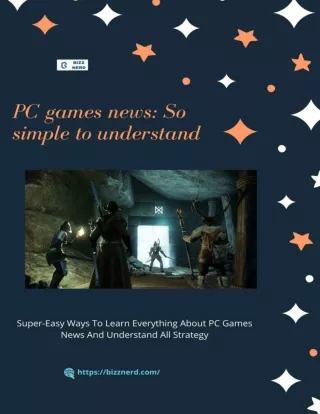 PC games news: So simple to understand