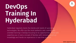 devops training in hyderabad