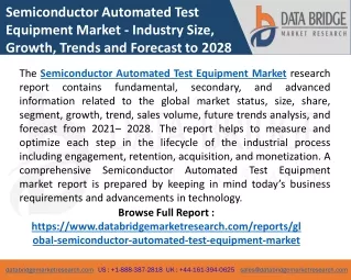 semiconductor automated test equipment market