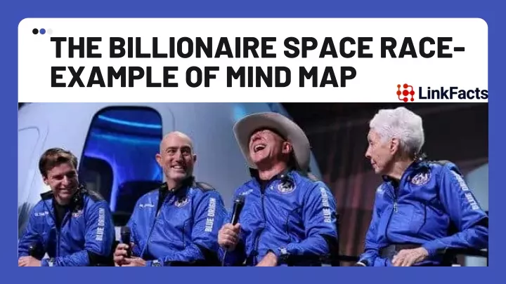 the billionaire space race example of mind map