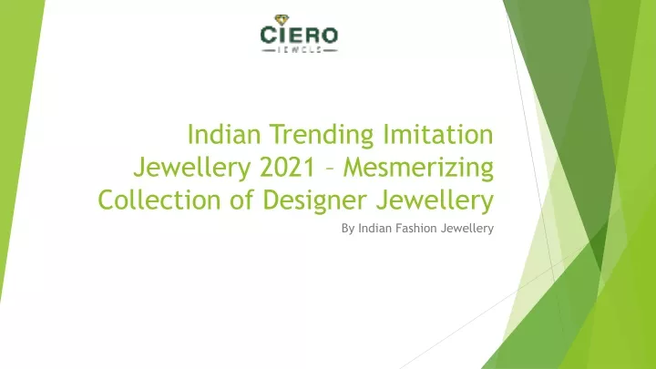 indian trending imitation jewellery 2021 mesmerizing collection of designer jewellery