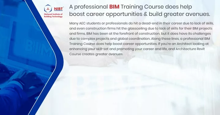 a professional bim training course does help