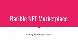 Rarible NFT Marketplace