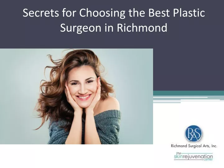 secrets for choosing the best plastic surgeon