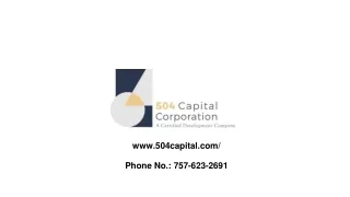 504 Capital Corporation: A prime company for small business loans