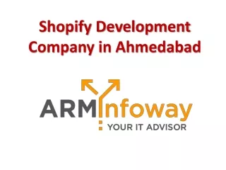 shopify development company in ahmedabad