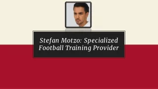 Boost your Strengths & Abilities as a Football Player with Stefan Motzo