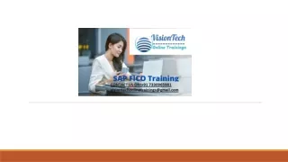 SAP FICO Training | SAP FICO Online Training - Vision Tech