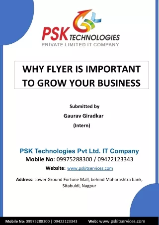 PSK Technologies Pvt Ltd