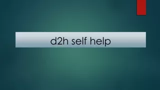 DTH Self help