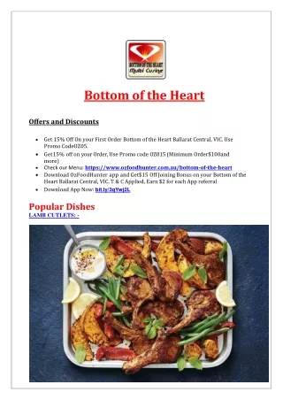 bottom of the heart offers and discounts