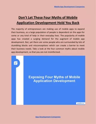 mobile app development companies