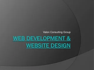valon consulting group