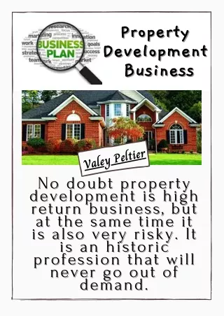 Valery Peltier - Key Points to Start Property Development Business