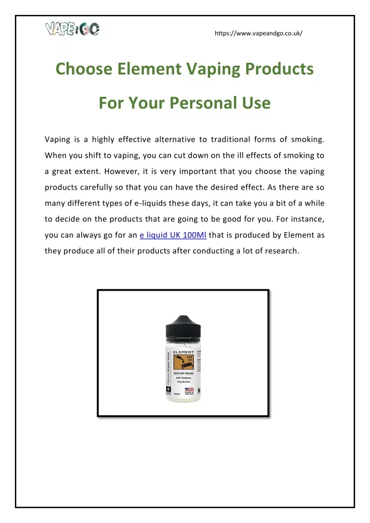 https www vapeandgo co uk