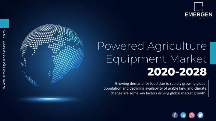 powered agriculture equipment market 2020 2028