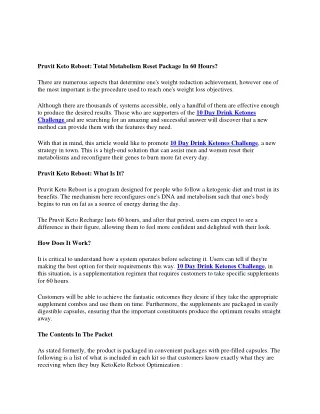 pruvit keto reboot total metabolism reset package