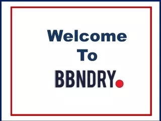 welcome to