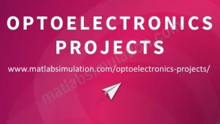 optoelectronics projects