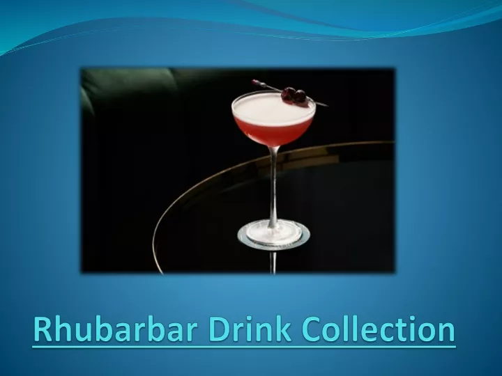 rhubarbar drink collection