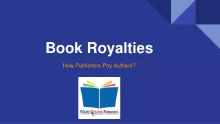 book royalties