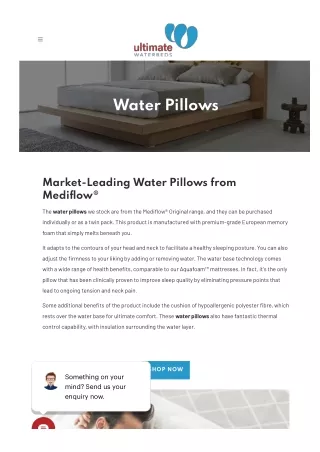 Water Pillows