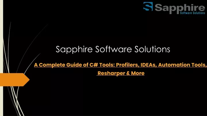 sapphire software solutions