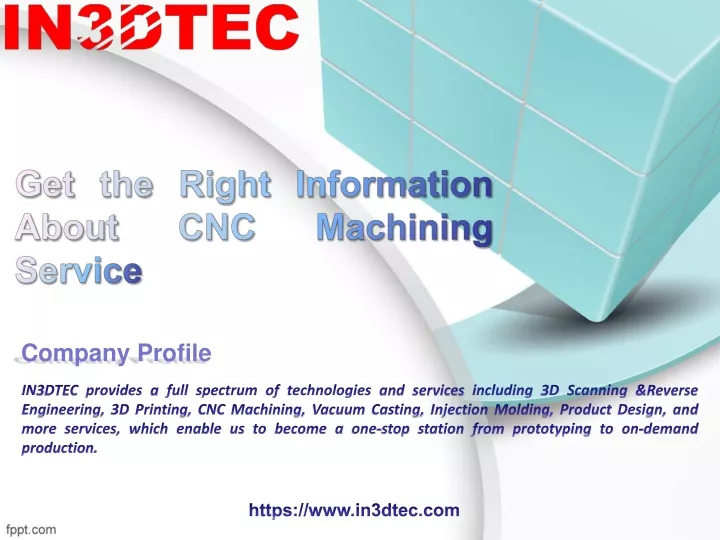 get the right information about cnc machining service