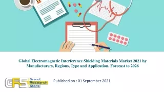 Global Electromagnetic Interference Shielding Materials Market 2021 by Manufacturers