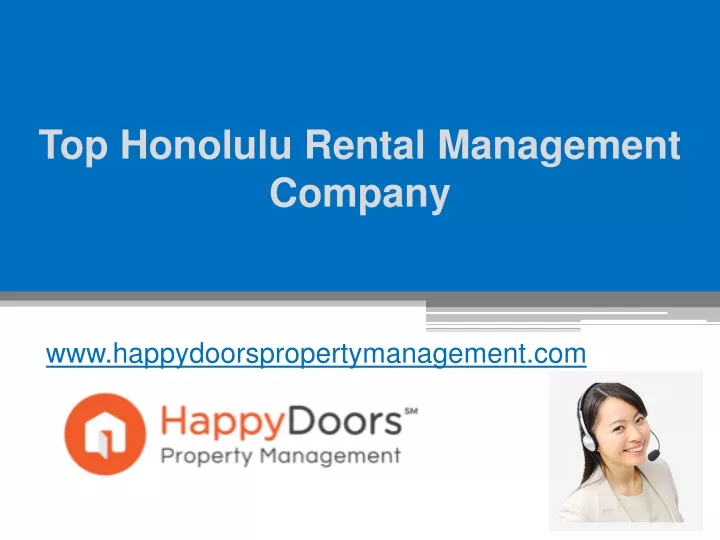 top honolulu rental management company