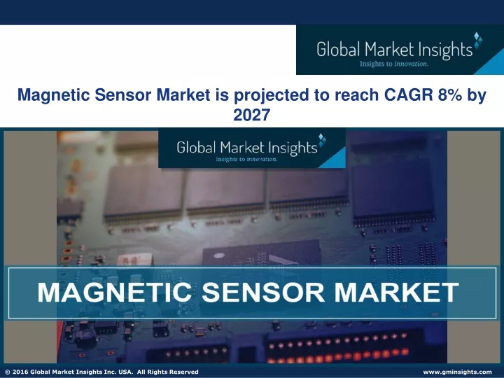 magnetic sensor market is projected to reach cagr