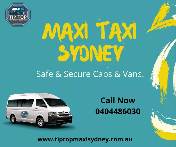 maxi taxi sydney safe secure cabs vans