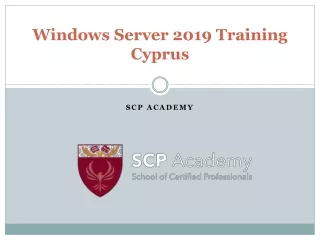 windows server 2019 training cyprus