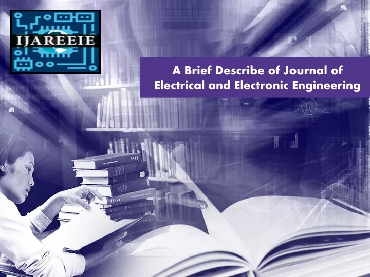 a brief describe of journal of e lectrical