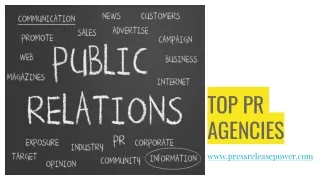 best PR Agencies