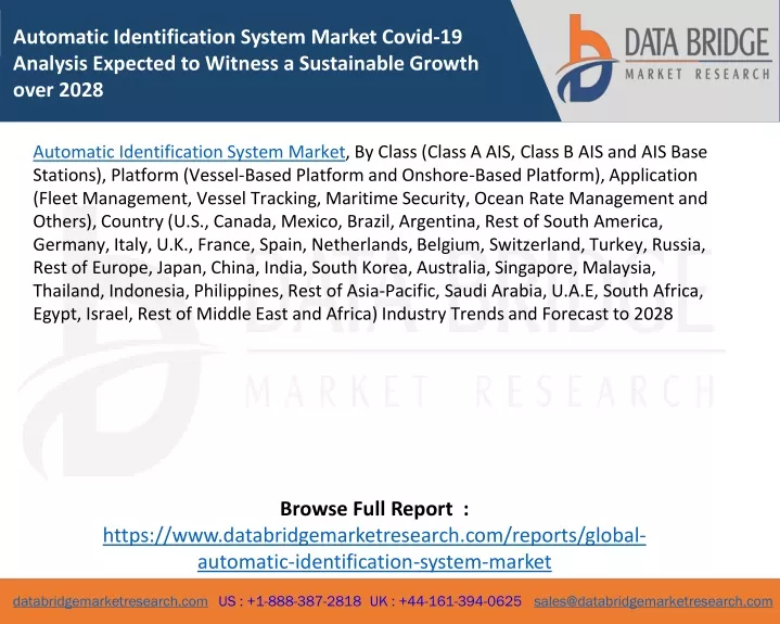 automatic identification system market covid