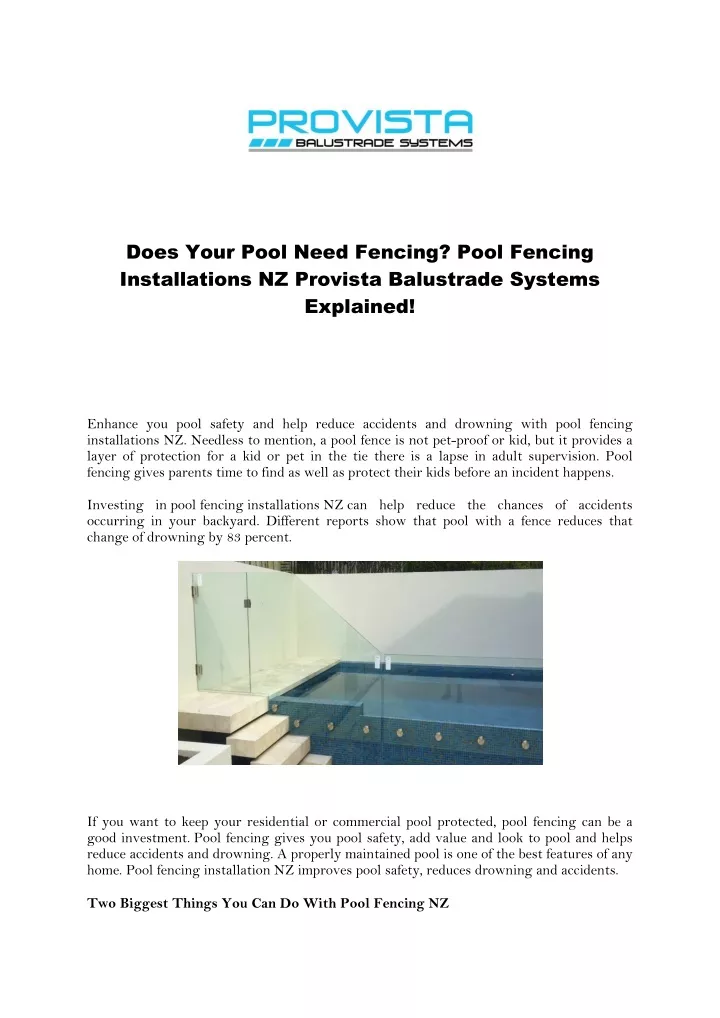 does your pool need fencing pool fencing