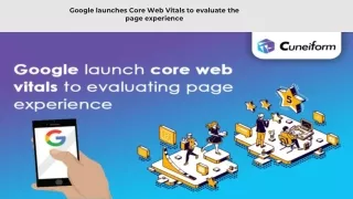 Google launches Core Web Vitals to evaluate the page experience
