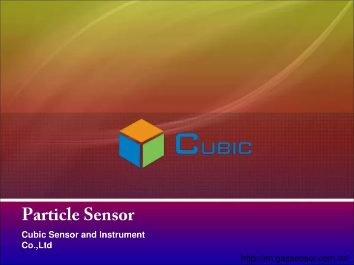 particle sensor