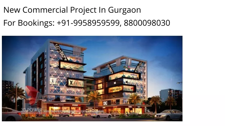 new commercial project in gurgaon for bookings